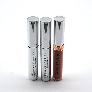 Anastasia 2x Clear Brow Gel 0.28oz + Pure Hollywood Lipstick NEW